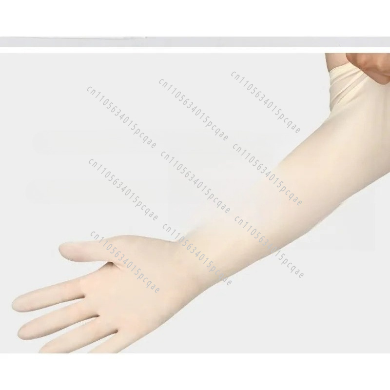 Latex Disposable Glove - Disposable Surgical Gloves with Extended Elbow