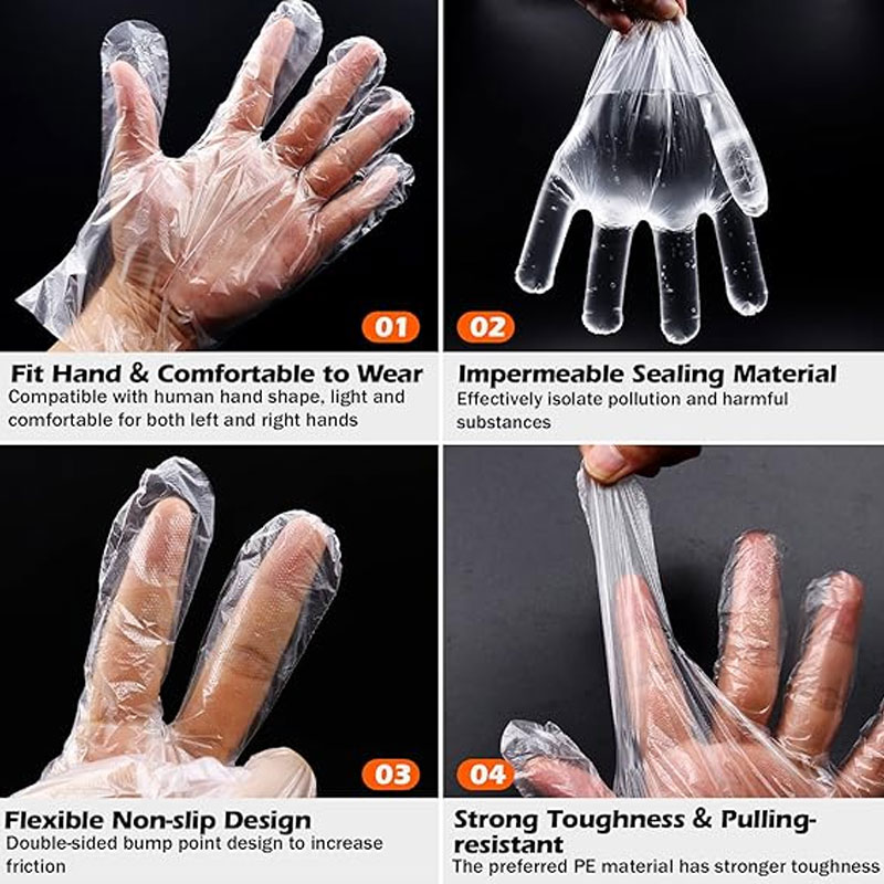 Clear Disposable Gloves Transp - Latex Disposable Glove recension och pris