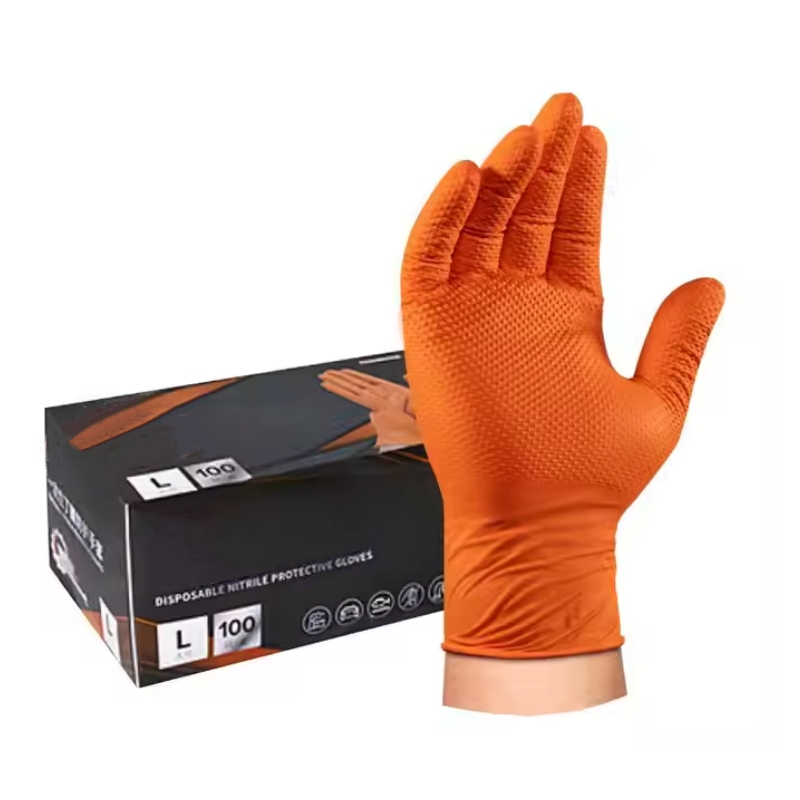 8mil Heavy Duty Industrial Ora - Nitrile Mechanic Glove recension och pris