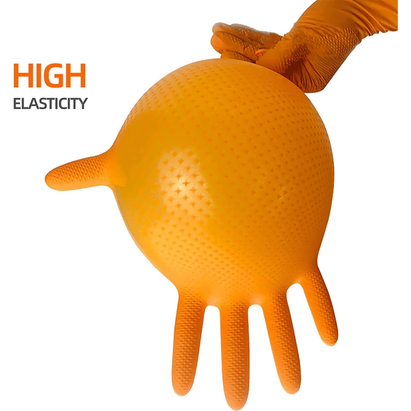 8mil Heavy Duty Industrial Ora - Nitrile Mechanic Glove recension och pris