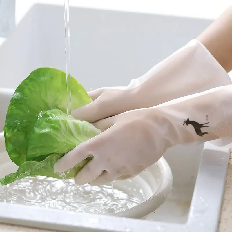 Waterproof Rubber Latex Dish W - Dish Glove Rubber recension och pris