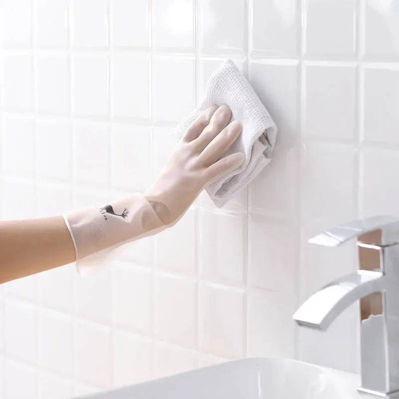 Waterproof Rubber Latex Dish W - Dish Glove Rubber recension och pris