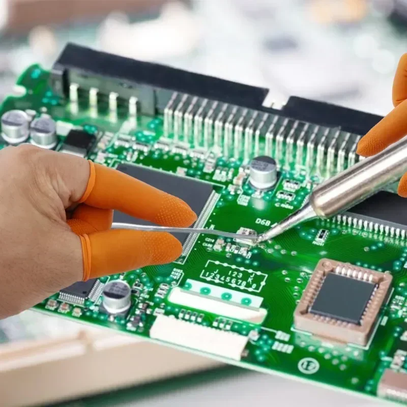 100/10PCS Disposable Finger Co - Latex Disposable Glove recension och pris