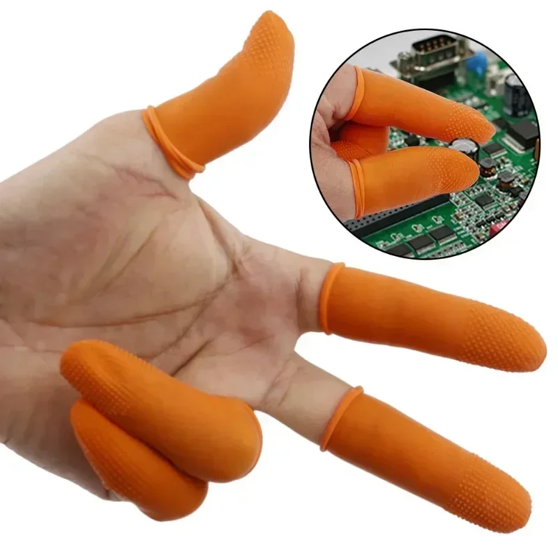 100/10PCS Disposable Finger Co - Latex Disposable Glove recension och pris