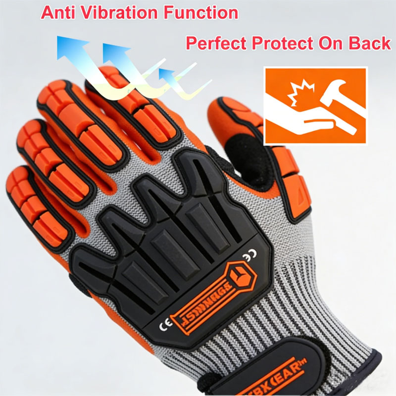 NMSafety Anti-Vibration Cut-Re - Nitrile Mechanic Glove recension och pris