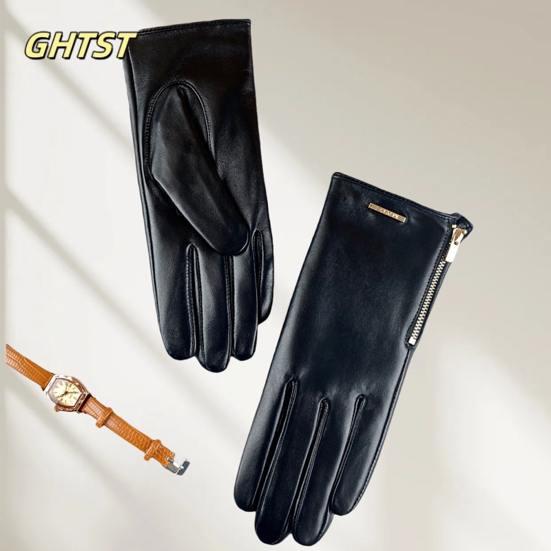 Fashion Real Sheepskin Motorcy - Leather Driving Glove recension och pris