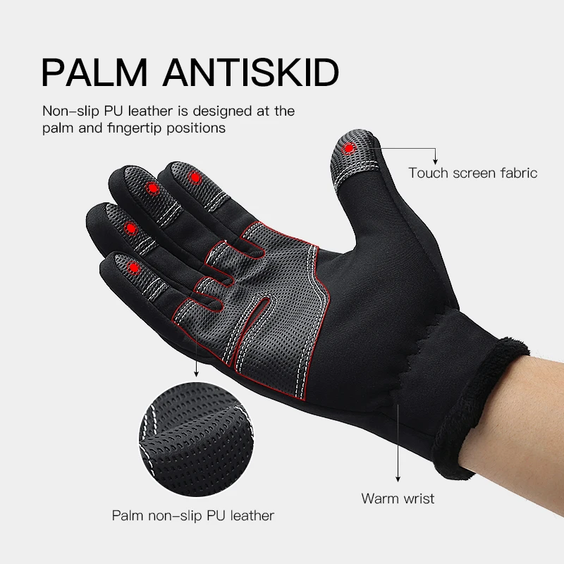 Kyncilor Motorcycle Gloves Win - Ski Glove Waterproof recension och pris